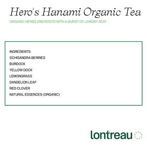 Hero's Hanami Organic Tea - Lontreau