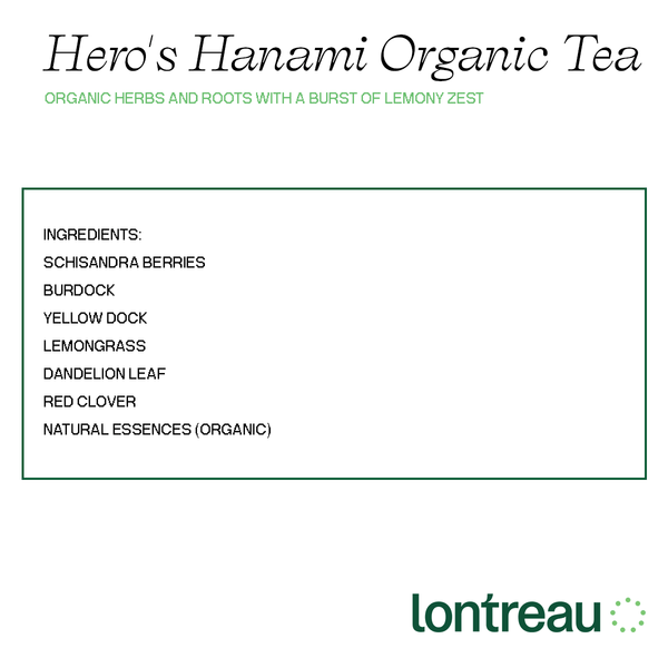 Hero's Hanami Organic Tea - Lontreau