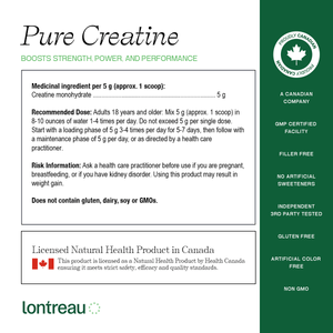 Pure Creatine - Lontreau